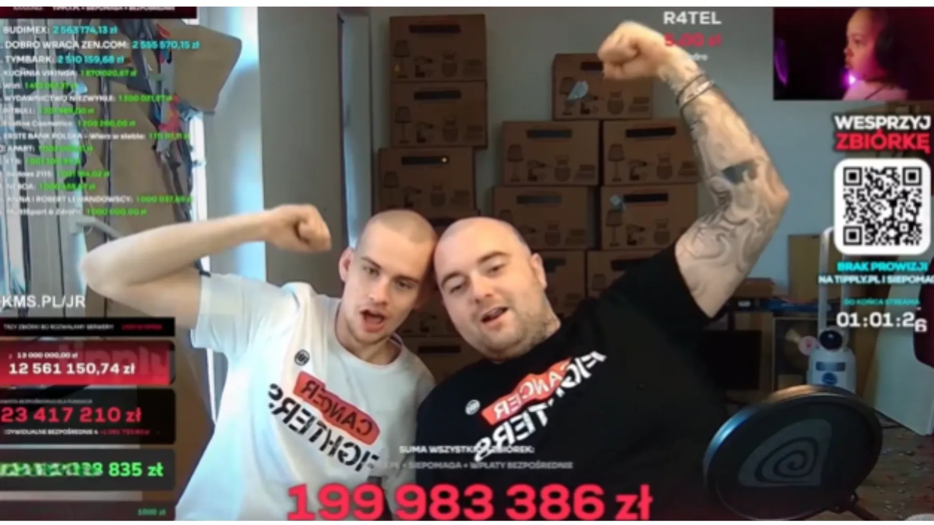 Patryk Garkowski fundraising record