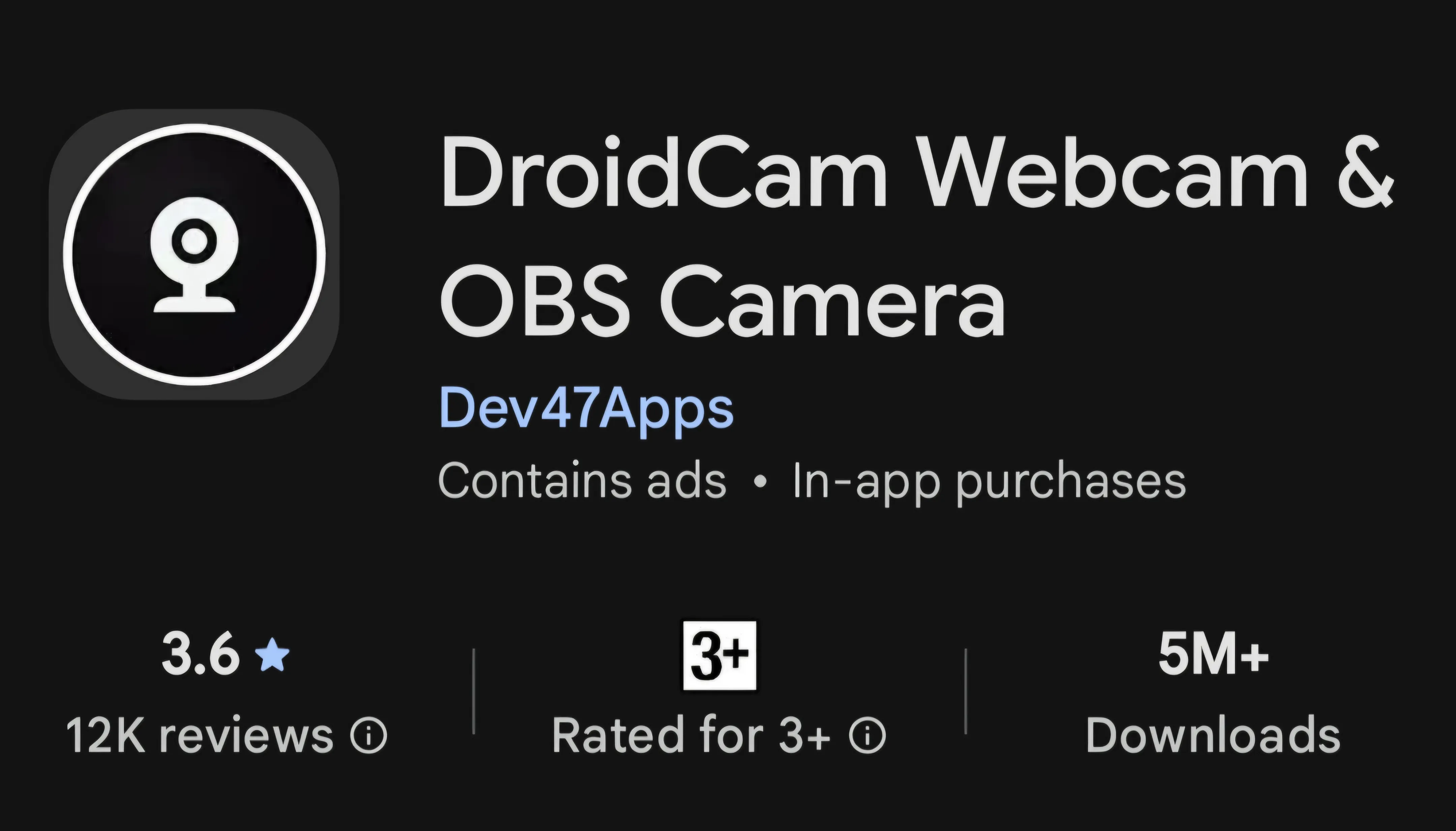 droidcam app