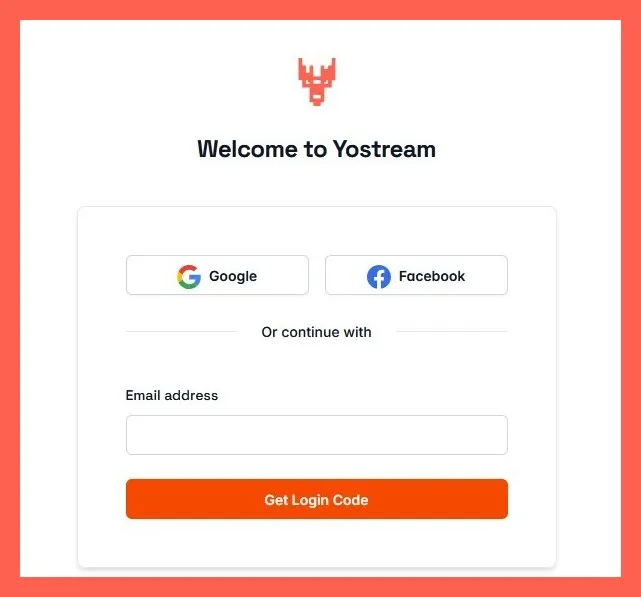 get-login-code-yostream