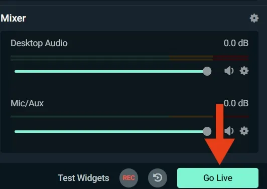 go live streamlabs