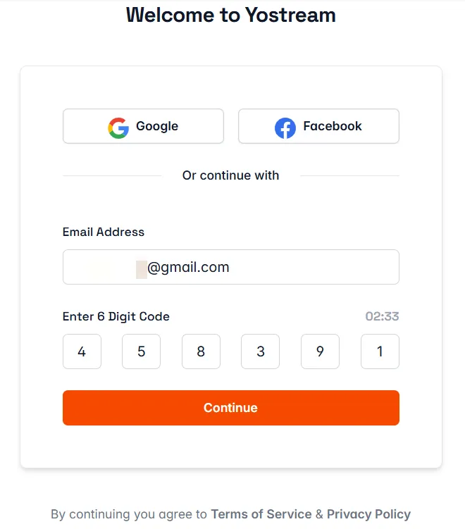 login code