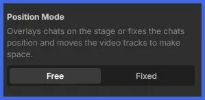 position-mode