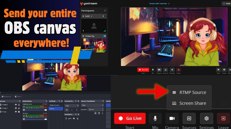 How to Connect OBS to Yostream RTMP Source & Multistream Like a Pro