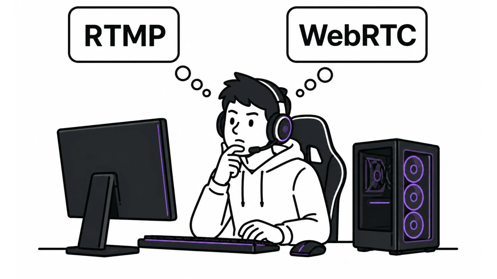 rtmp vs webrtc live streaming