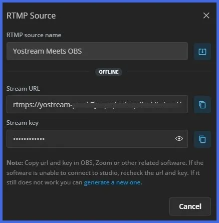 server-url-stream-key