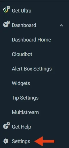 streamlabs settings