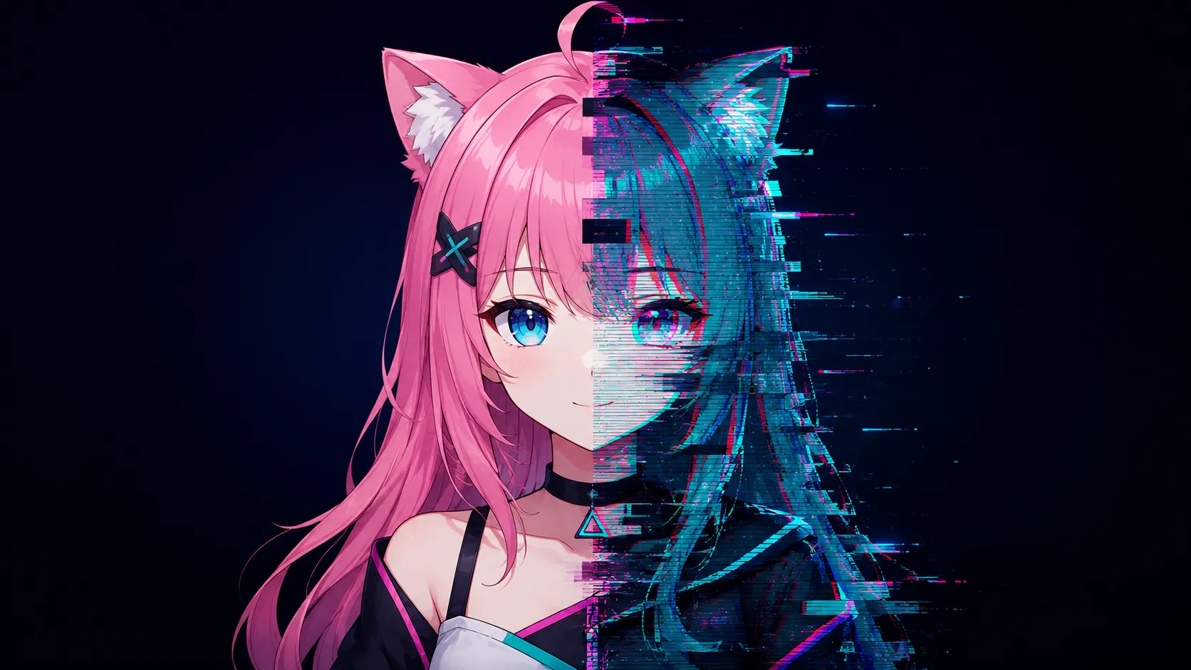 vtuber model glitch fixed